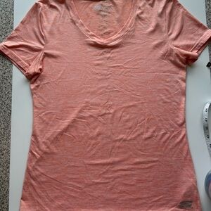 Skechers Pink Fitted Short Sleeve T-Shirt